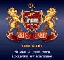 Image n° 1 - screenshots  : Irem Skins Game, The